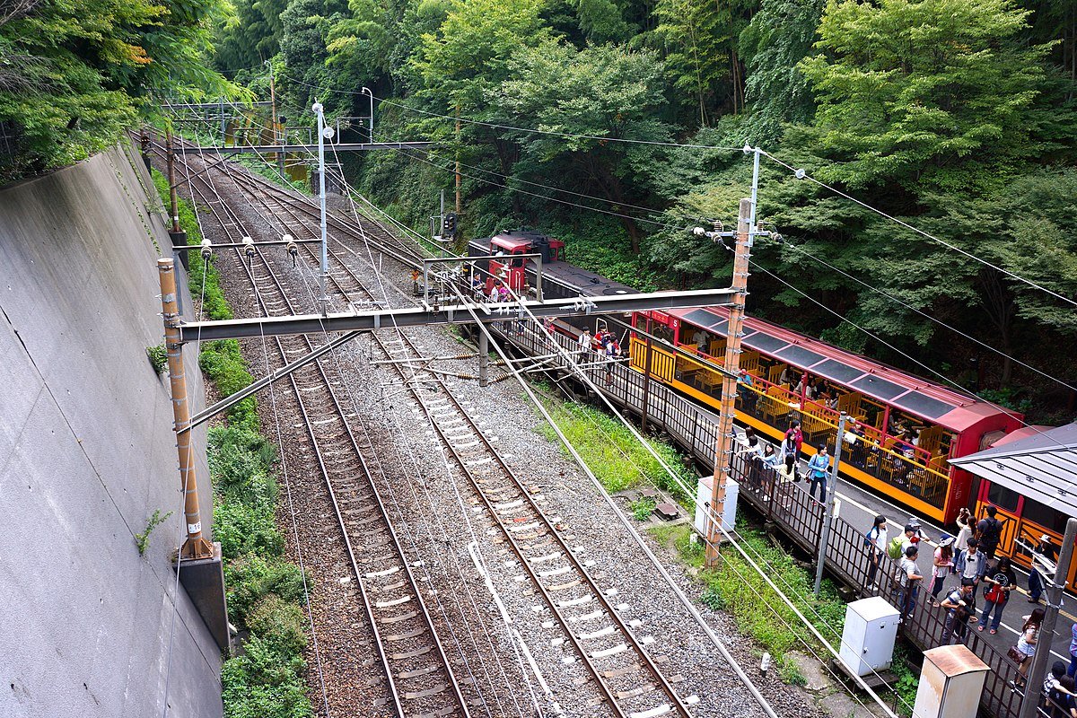 嵐山トロッコ列車