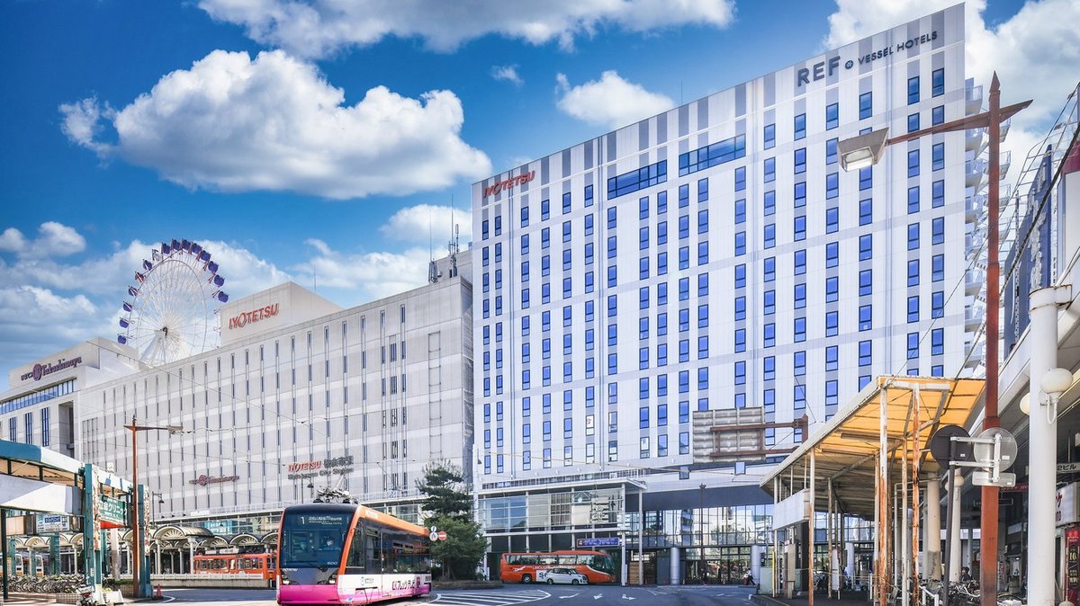 レフ松山市駅　ｂｙ　ベッセルホテルズ｜ＲＥＦ松山市駅｜サウナ付大浴場（松山市駅隣接） - 松山