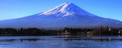 河口湖 - 富士山