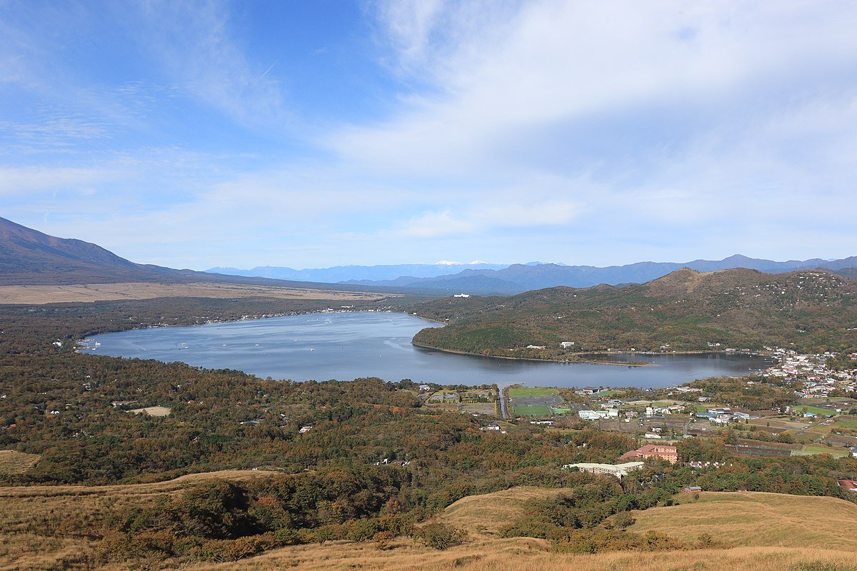 山中湖の風景