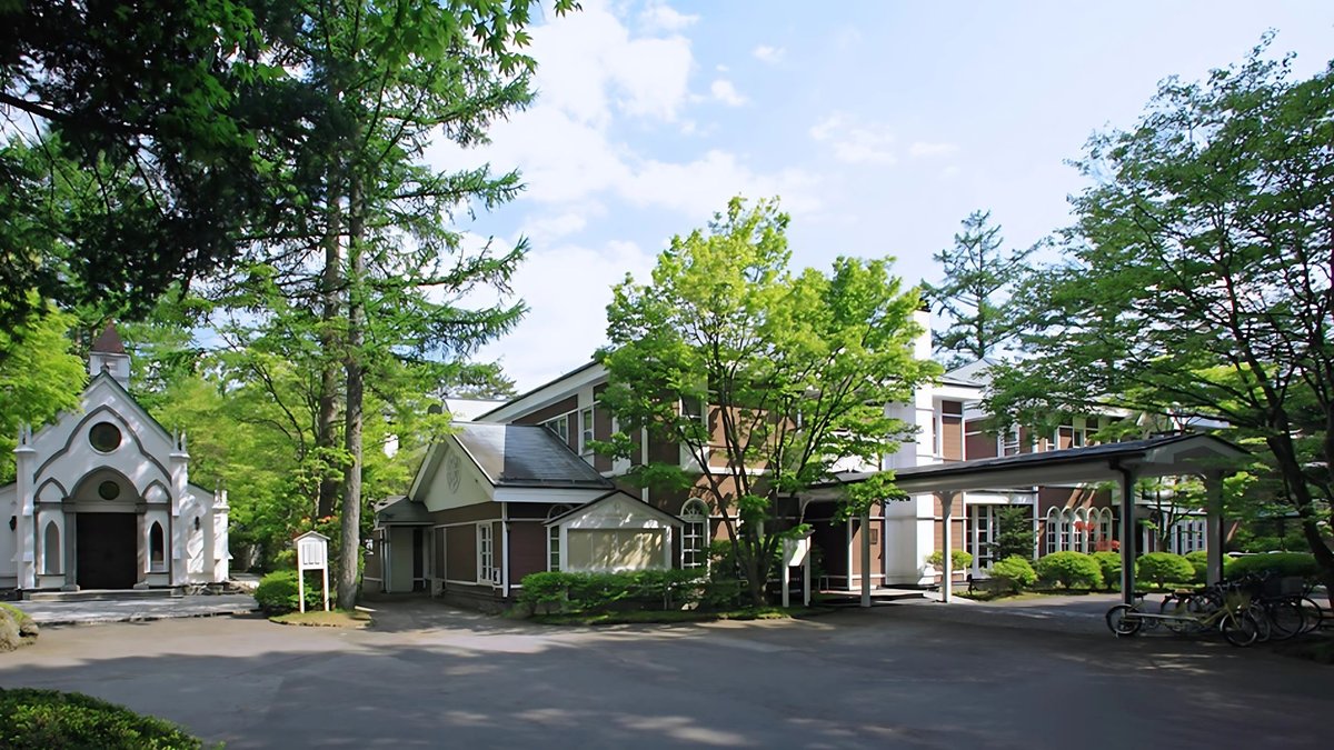 旧軽井沢　ホテル音羽ノ森の外観