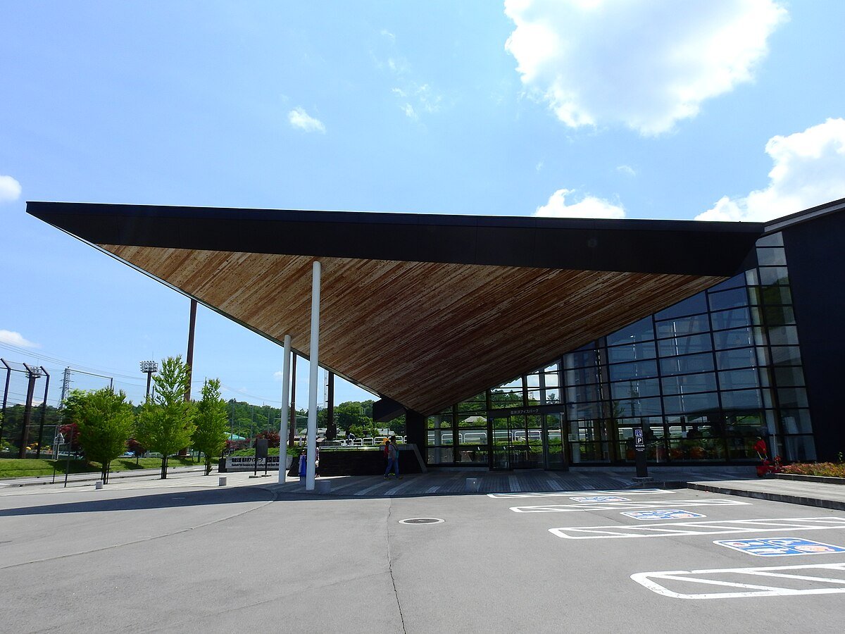 軽井沢風越公園アイスアリーナの風景