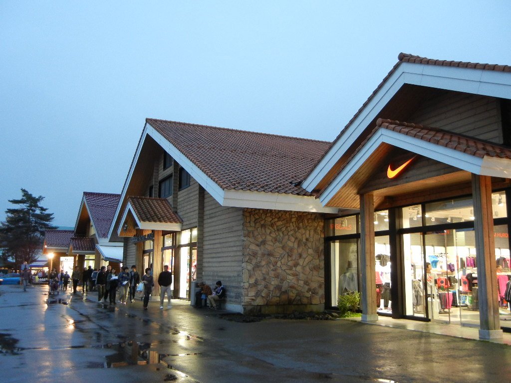 軽井沢プリンスショッピングプラザの風景