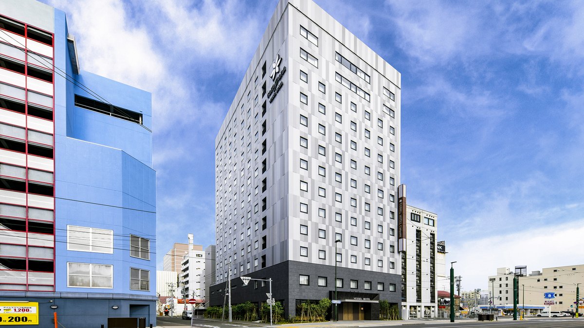 ベッセルホテルカンパーナすすきの｜サウナ付大浴場（札幌・すすきの）の外観