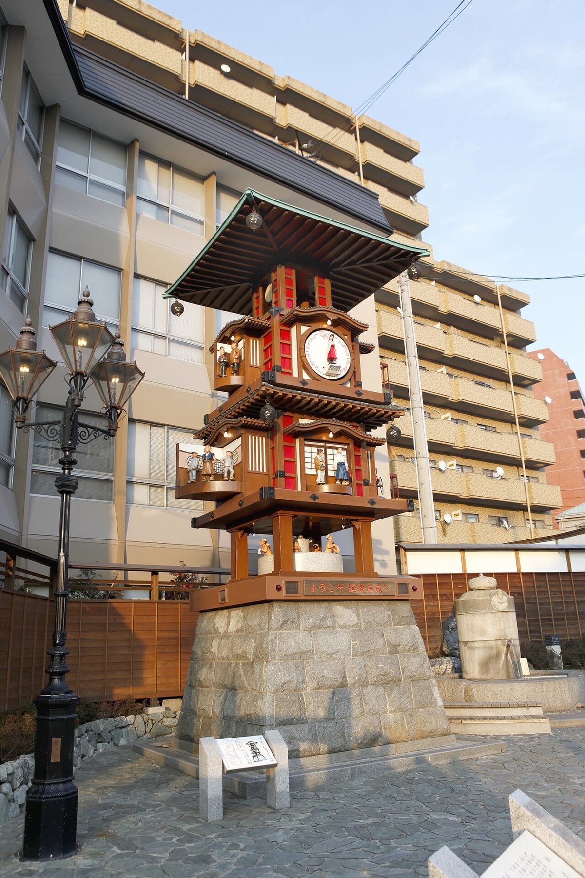 坊っちゃんカラクリ時計の風景