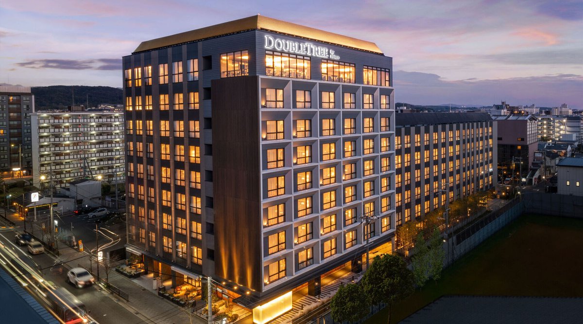 ダブルツリーｂｙヒルトン京都駅の外観