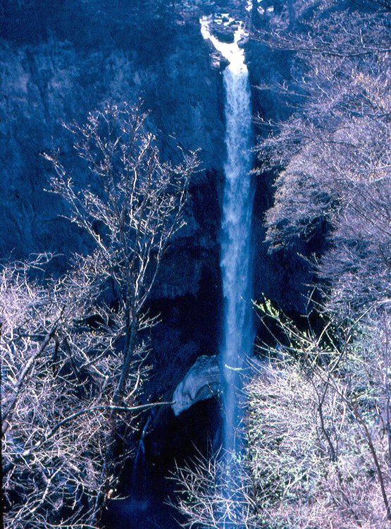 日光の滝（華厳滝）の風景