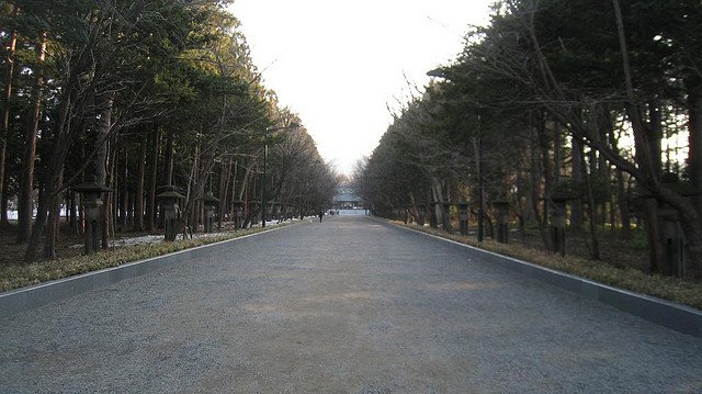 北海道神宮の風景