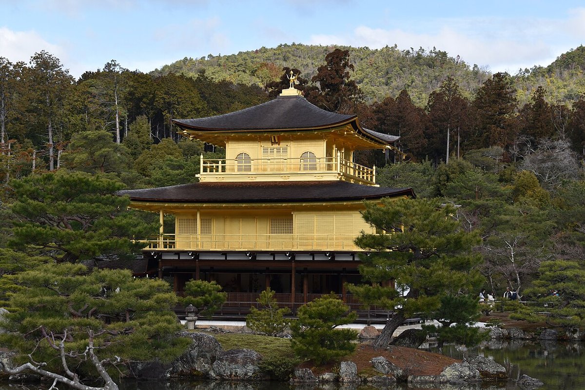 金閣寺（鹿苑寺）の風景