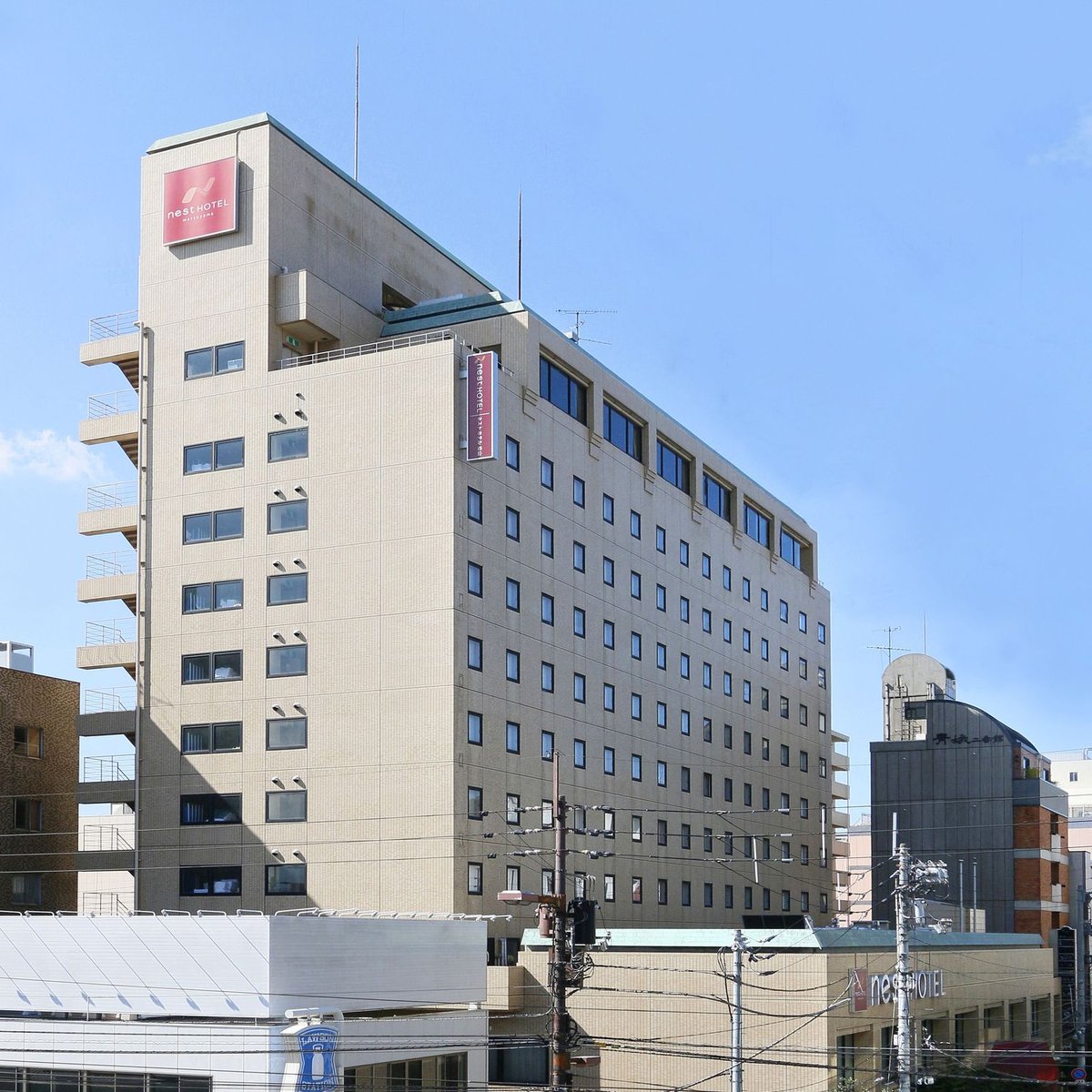 ネストホテル松山の外観