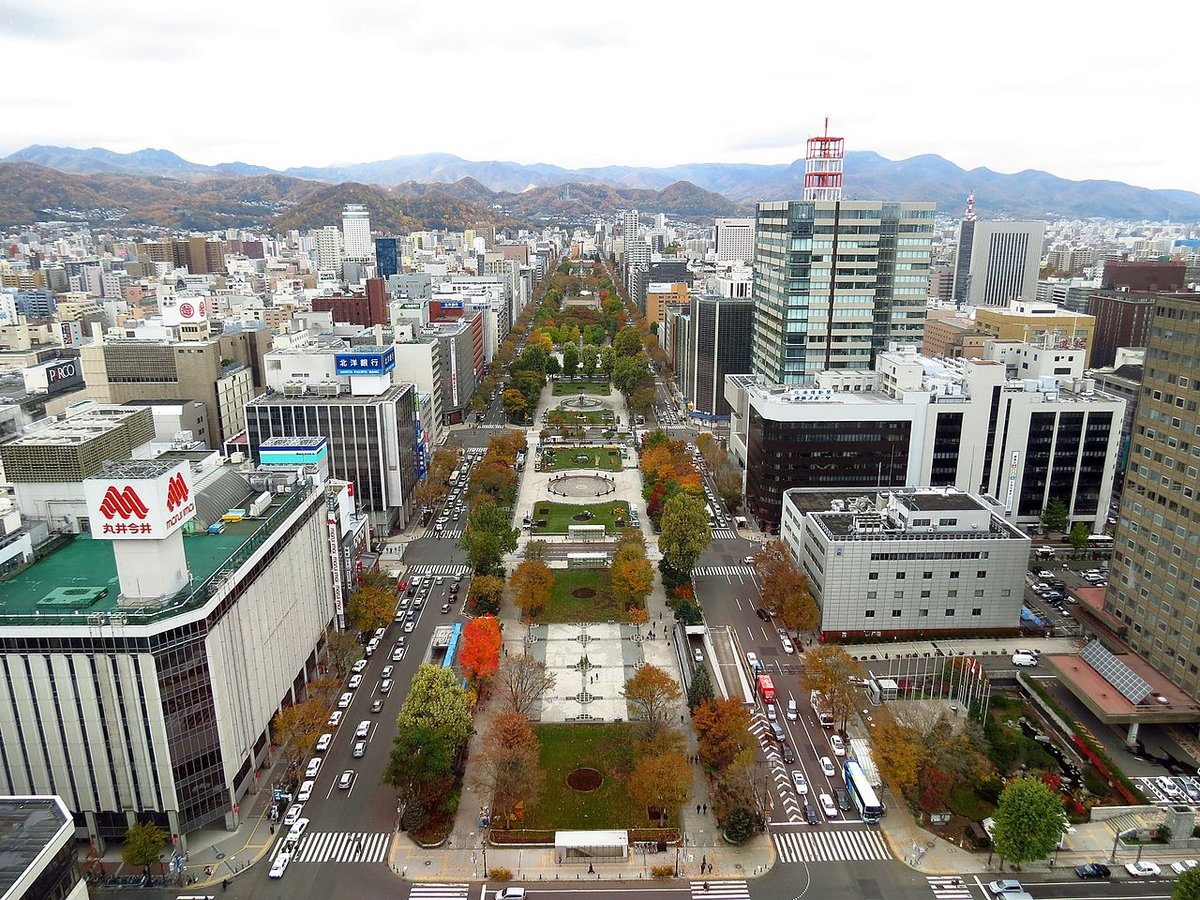 大通公園の風景