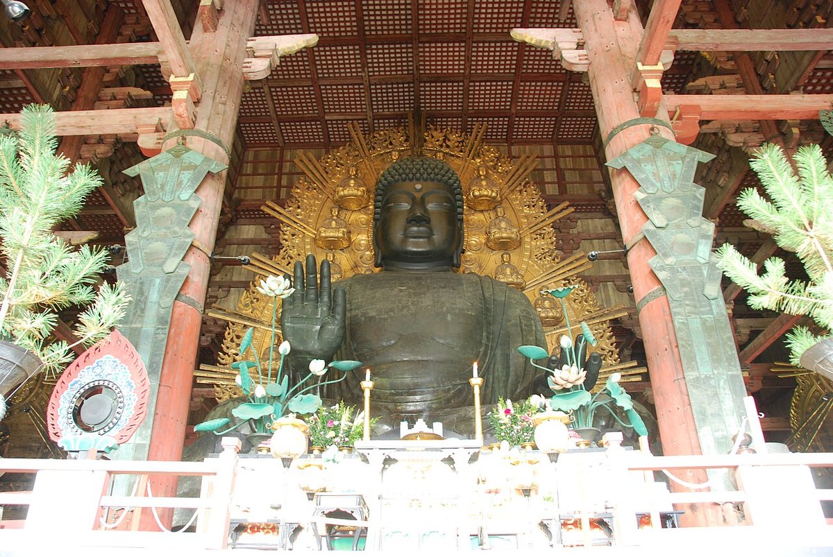 奈良大仏（東大寺大仏殿）の風景