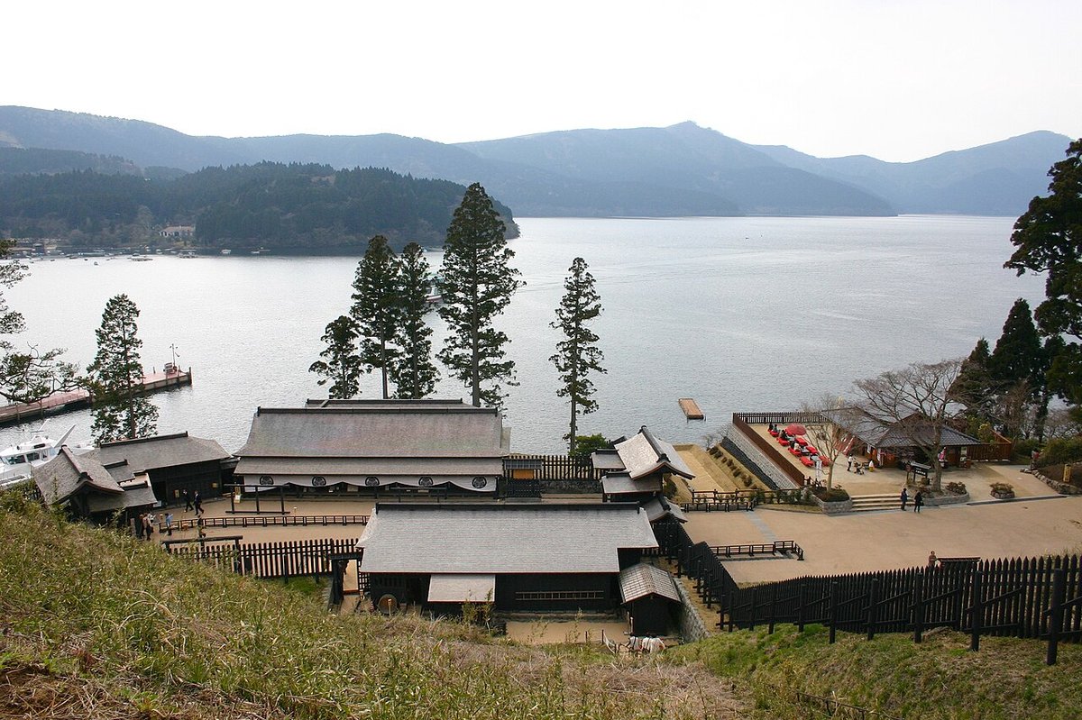 箱根関所の風景