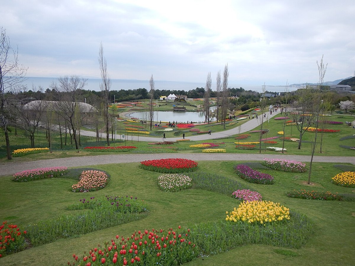 淡路島国営明石海峡公園の風景