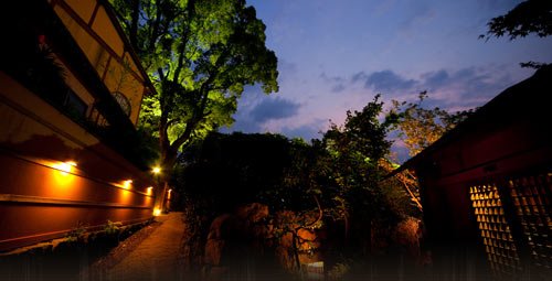 別府鉄輪温泉　割烹旅館　かんな和別邸の外観