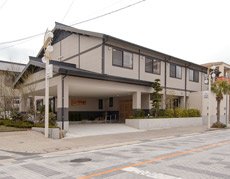 旅館　月見荘の外観