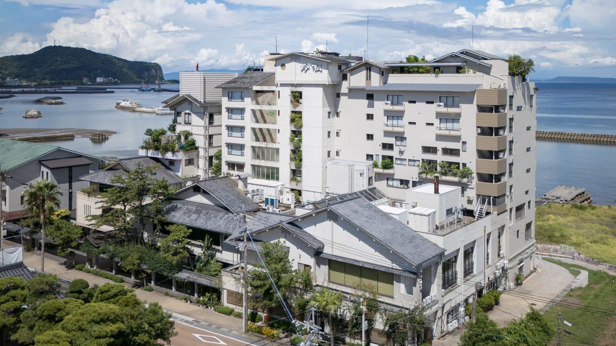 指宿温泉　夫婦露天風呂の宿　吟松（ぎんしょう）の外観