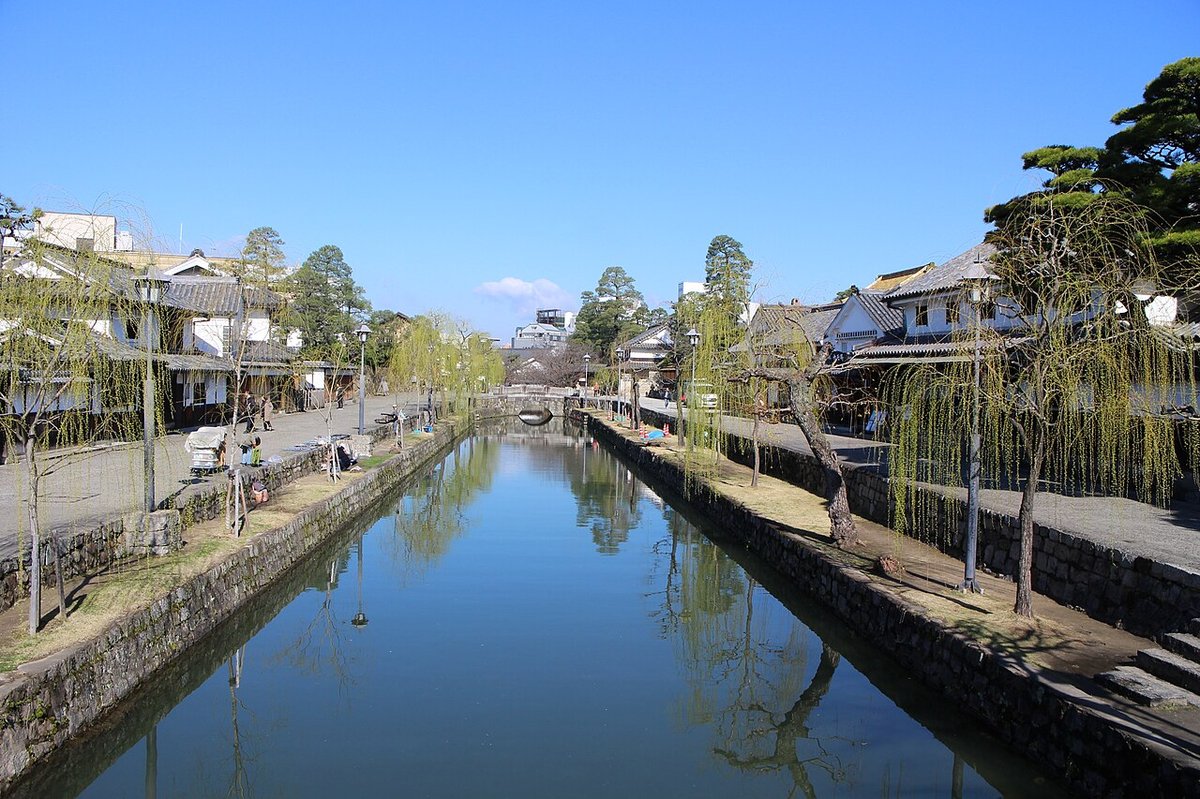 倉敷美観地区の風景