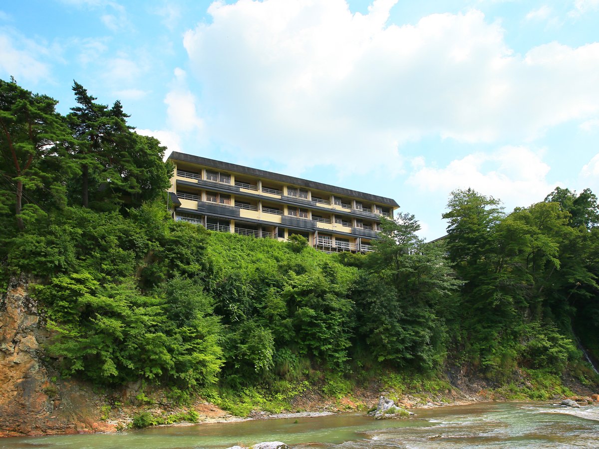 鬼怒川温泉　若竹の庄　別邸笹音の外観