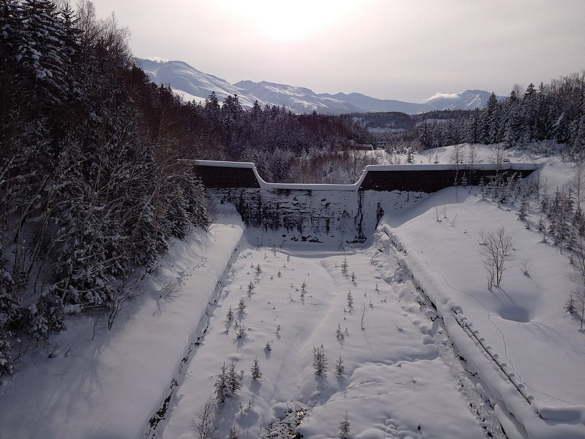 白金温泉の風景