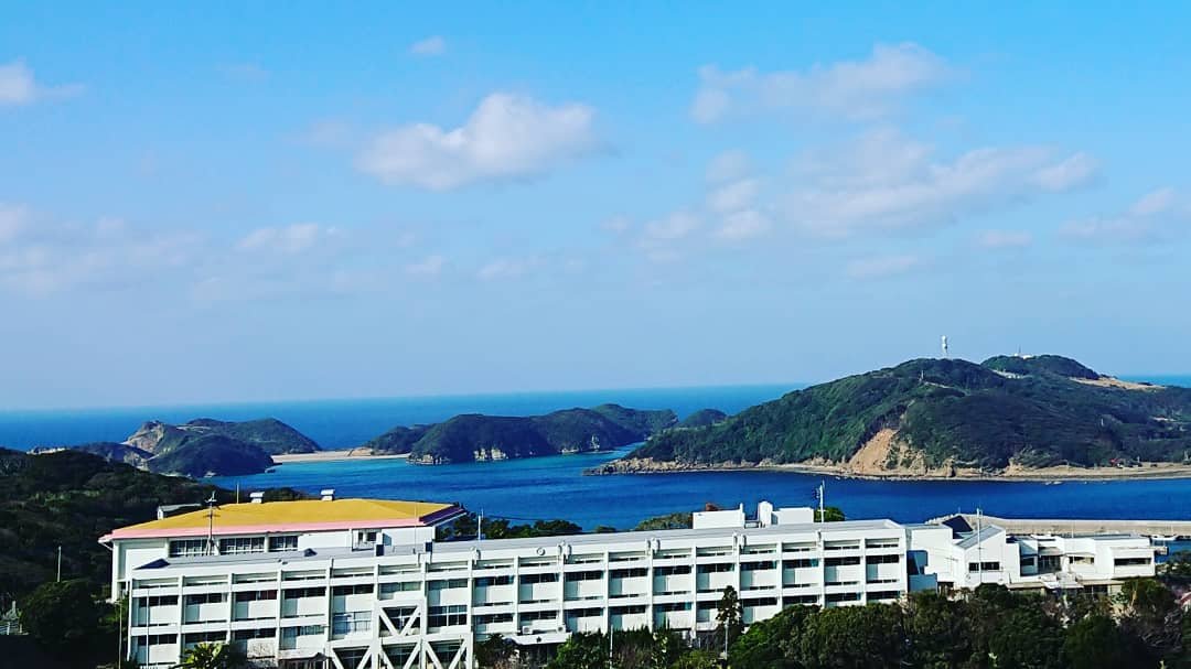辰の島の風景