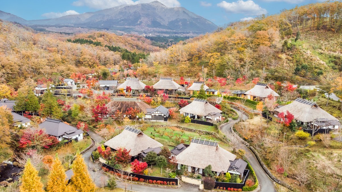 黒川温泉　山みず木別邸　深山山荘の外観