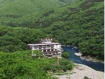 芦ノ牧温泉　不動館　小谷の湯の外観