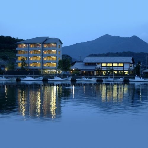 萩温泉郷　萩八景　雁嶋別荘の外観