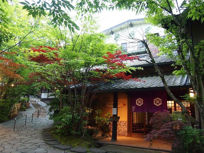 由布院温泉　山のホテル　夢想園の外観