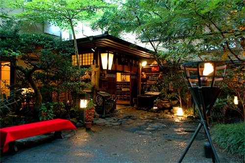 黒川温泉　いこい旅館の外観