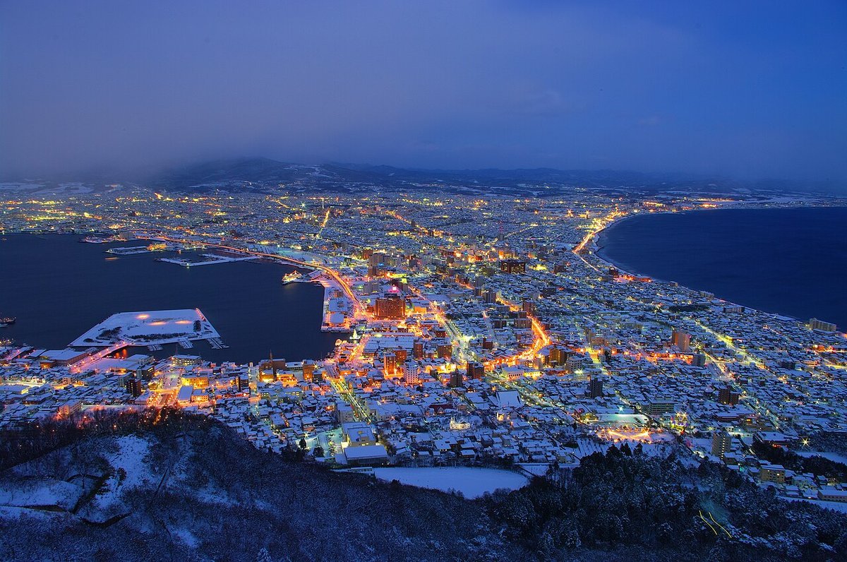 函館山の風景