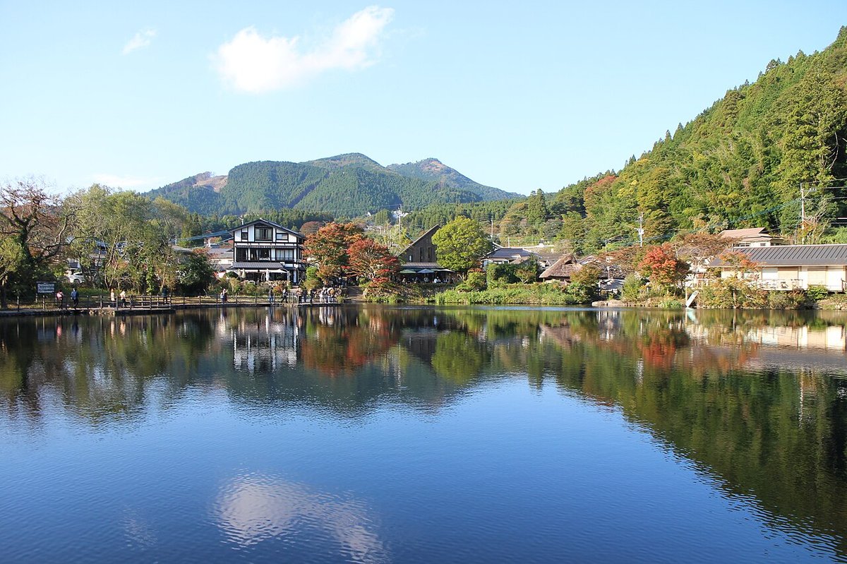 金鱗湖の風景