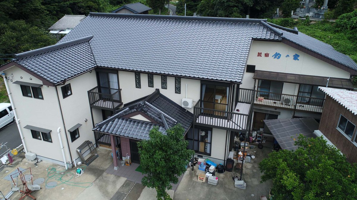 民宿　つりの家　＜対馬＞の外観