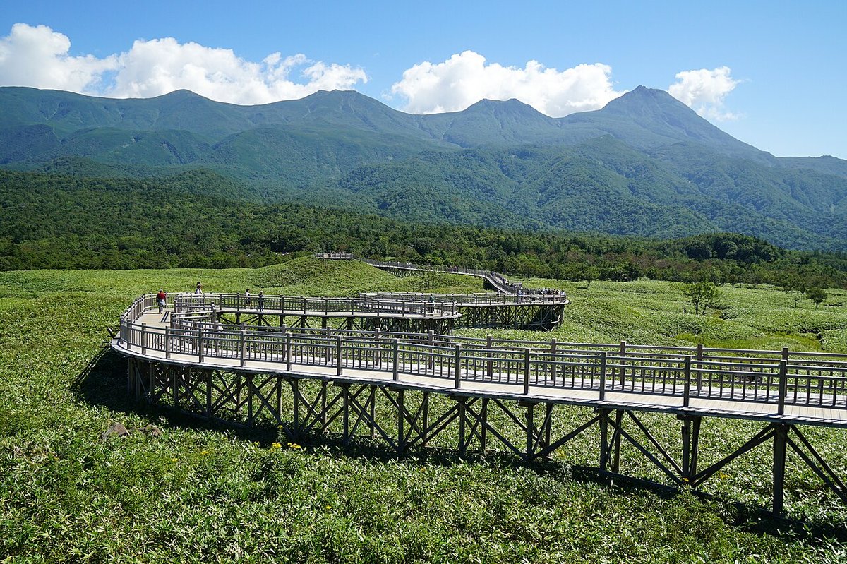 知床五湖の風景